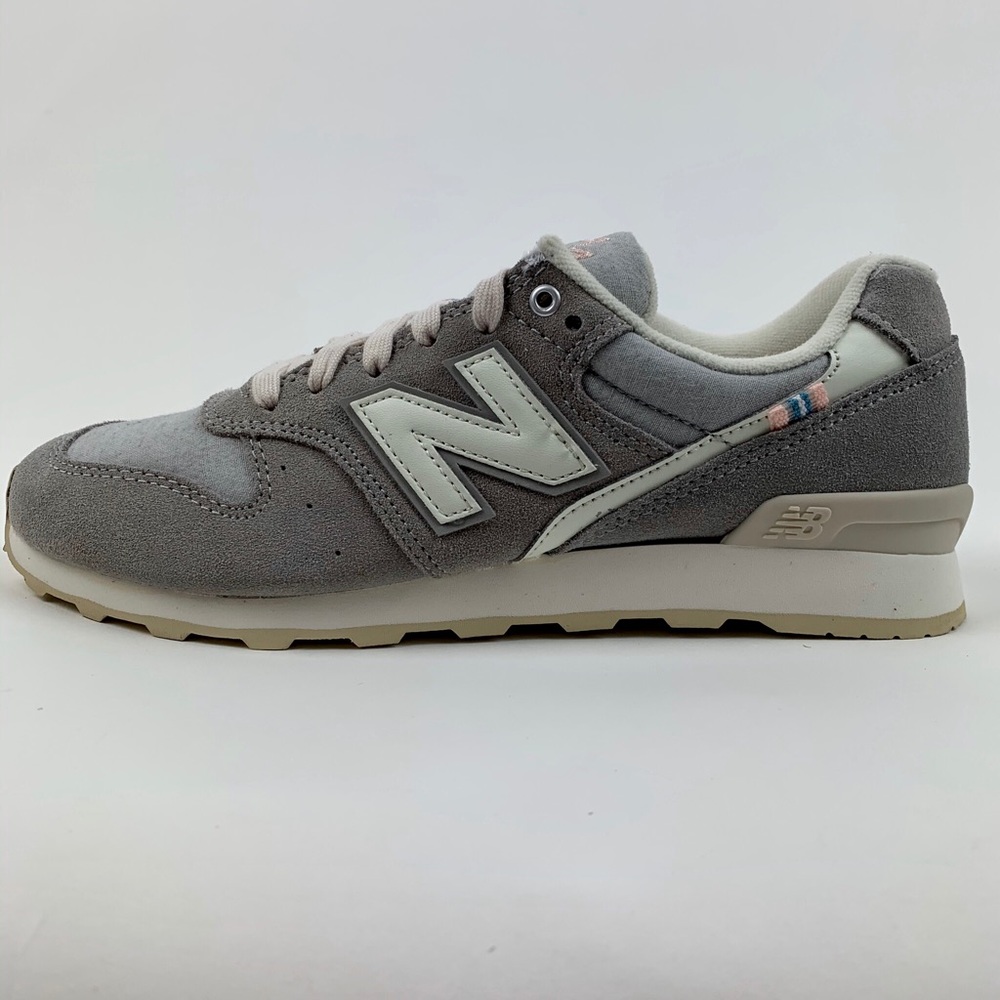 NEW BALANCE J.CREW Gray Suede 696 Sneakers Tennis - Picture 5 of 7